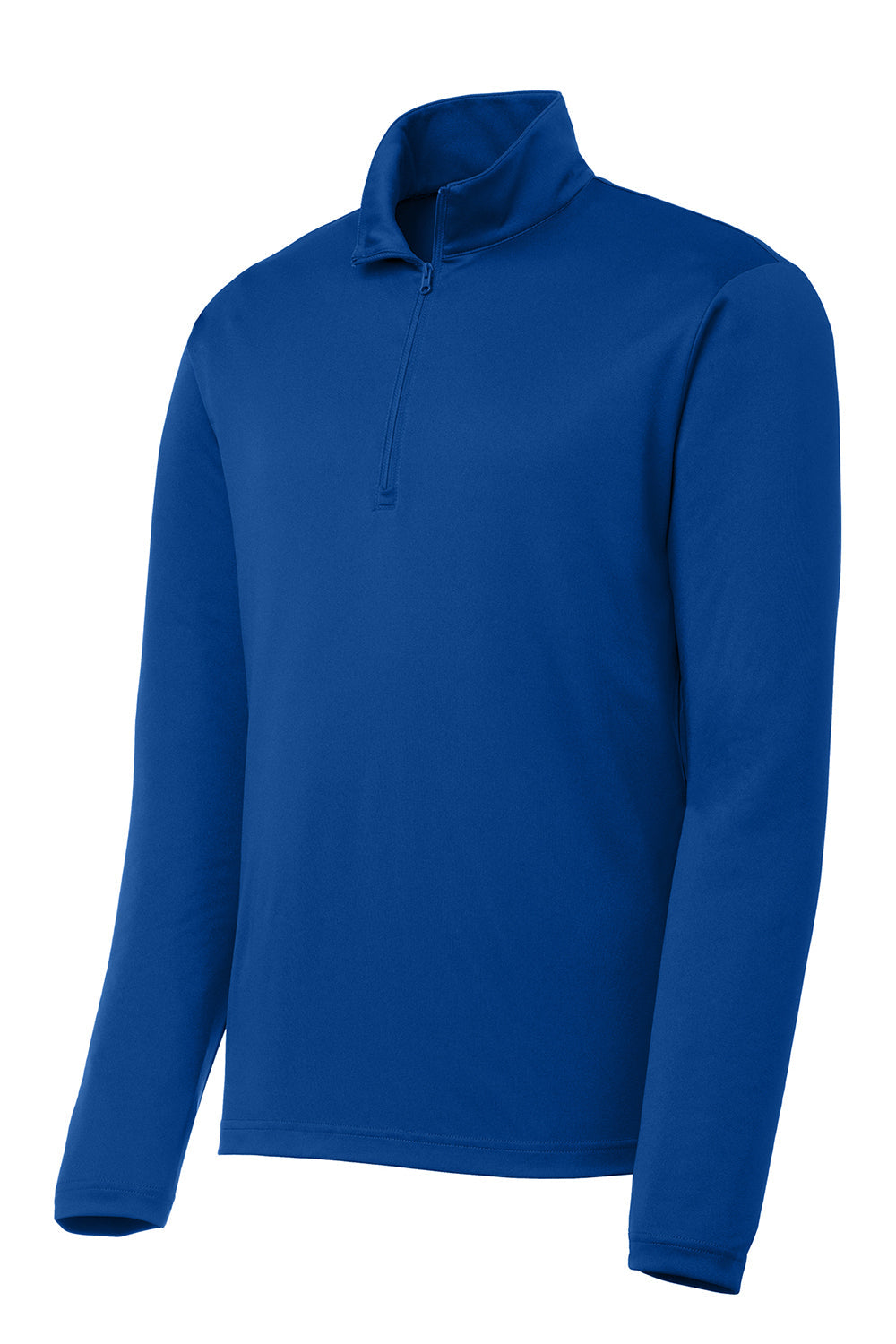 Sport-Tek Mens Competitor Moisture Wicking 1/4 Zip Sweatshirt - True Royal Blue