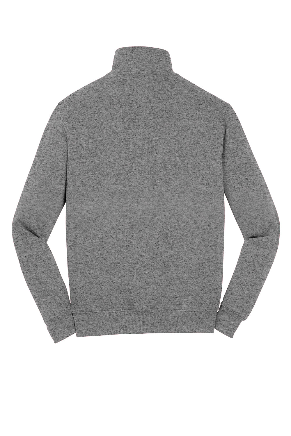 Sport-Tek Mens Shrink Resistant Fleece 1/4 Zip Sweatshirt - Heather Vintage Grey