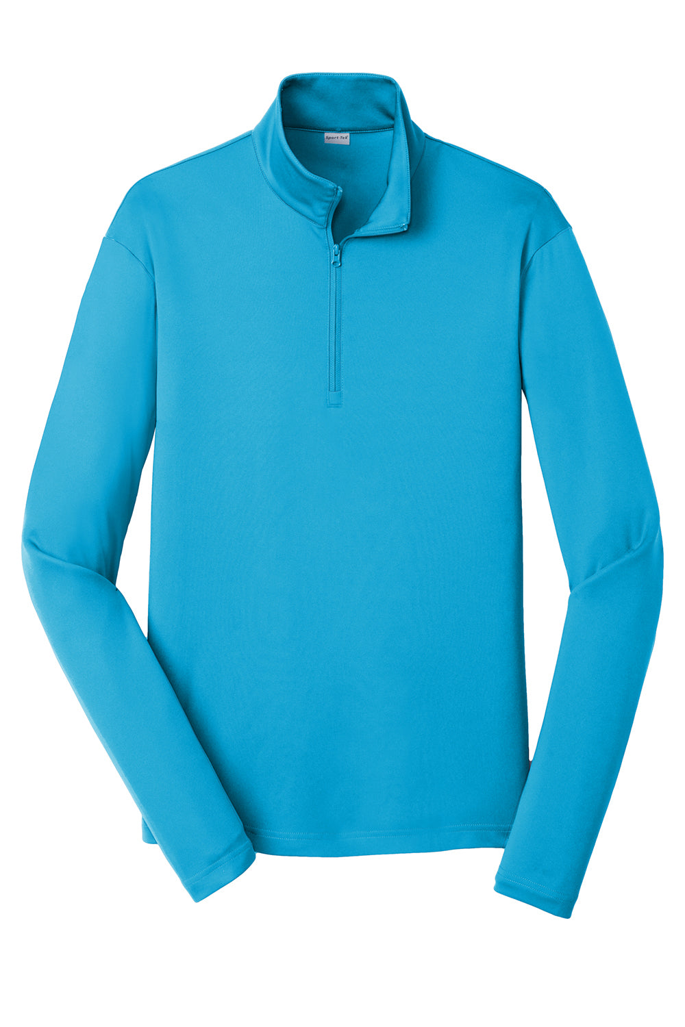 Sport-Tek Mens Competitor Moisture Wicking 1/4 Zip Sweatshirt - Atomic Blue