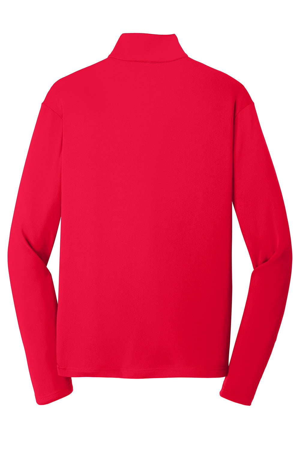 Sport-Tek Mens Competitor Moisture Wicking 1/4 Zip Sweatshirt - True Red
