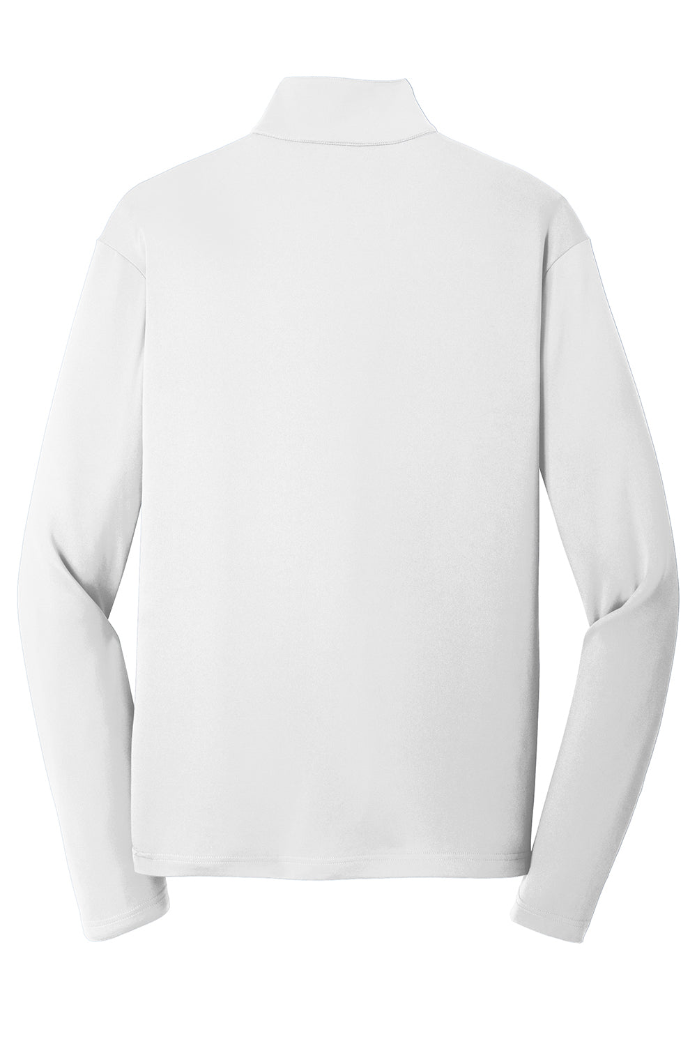 Sport-Tek Mens Competitor Moisture Wicking 1/4 Zip Sweatshirt - White