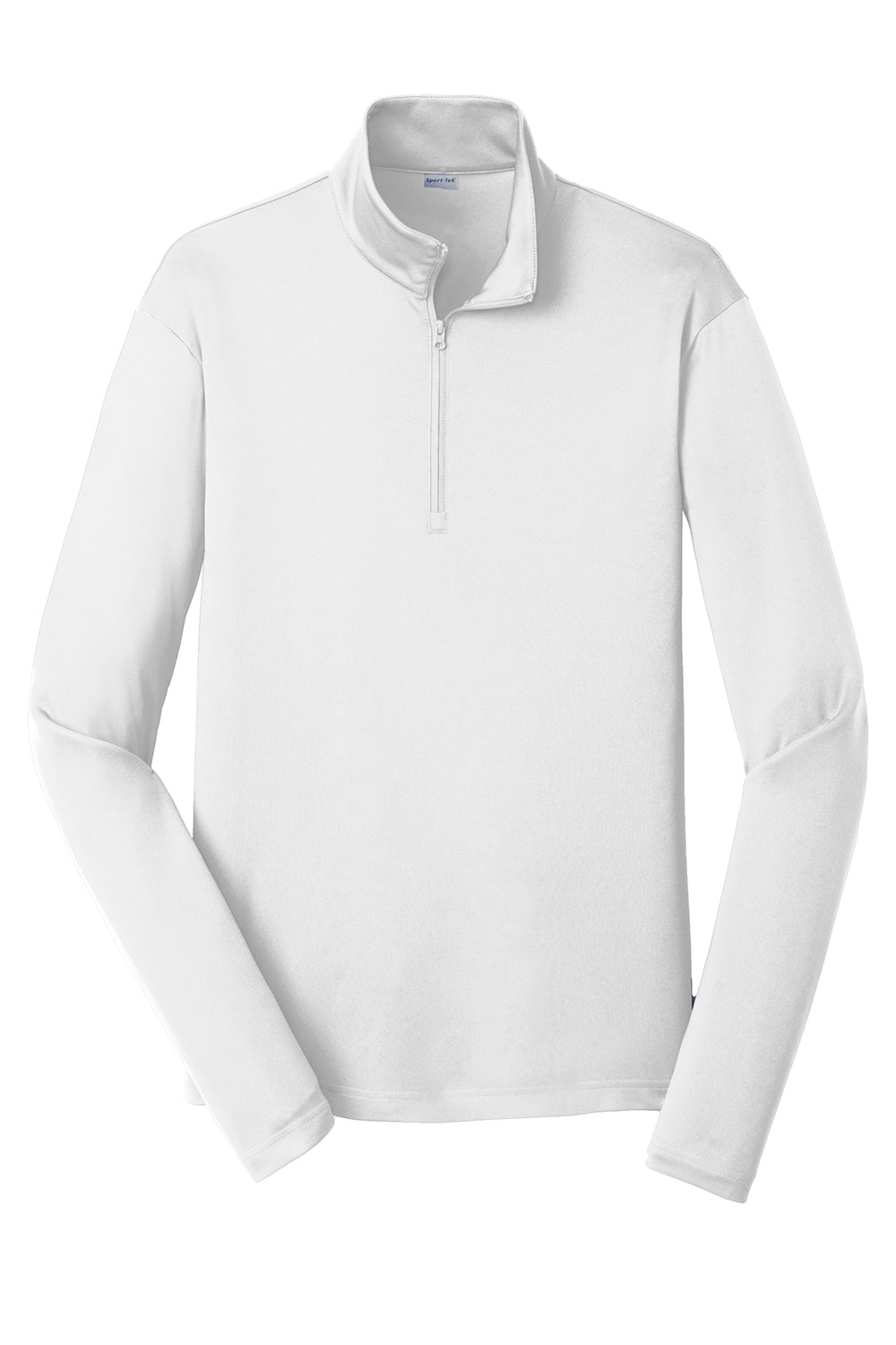 Sport-Tek Mens Competitor Moisture Wicking 1/4 Zip Sweatshirt - White