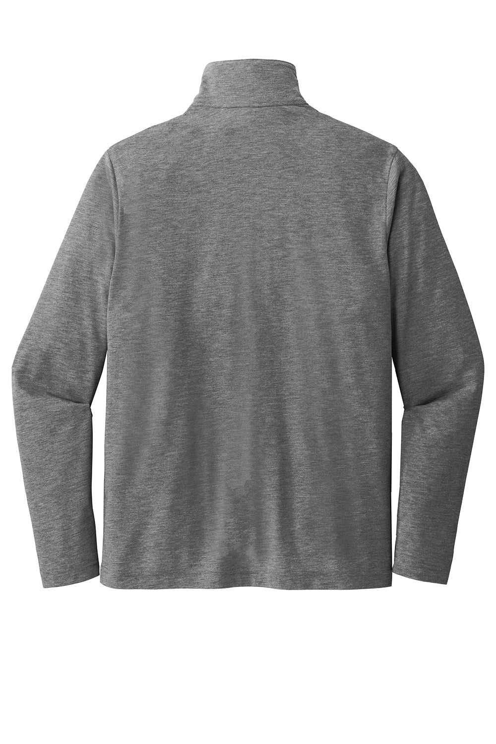 Sport-Tek Mens Moisture Wicking 1/4 Zip Sweatshirt - Heather Dark Grey