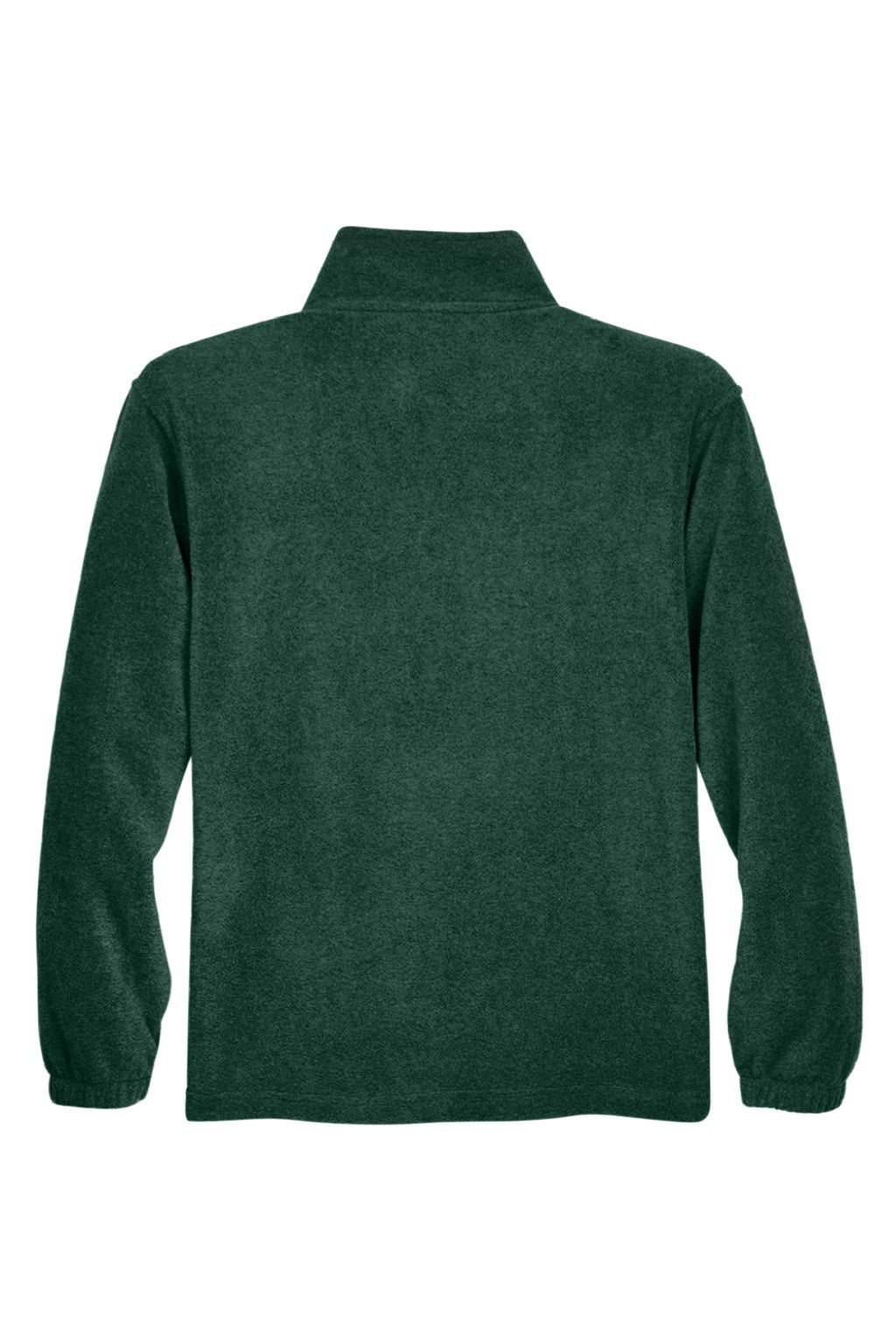 Harriton Mens Pill Resistant Fleece 1/4 Zip Sweatshirt w/ Pockets - Hunter Green